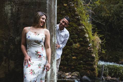 Ensaio de Pré Wedding no Parque das Neblinas'