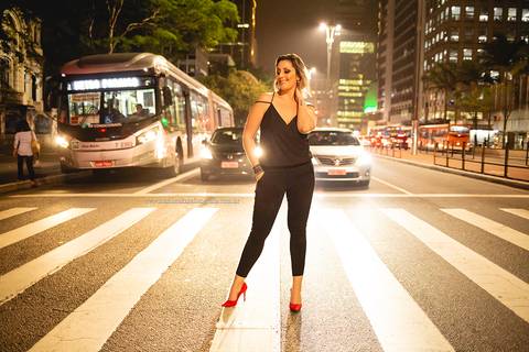 Ensaio Fotográfico na Avenida Paulista'