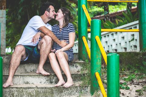 Ensaio de gestante na praia por Mario Nakase Fotografia'