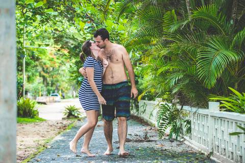 Ensaio de gestante na praia por Mario Nakase Fotografia'