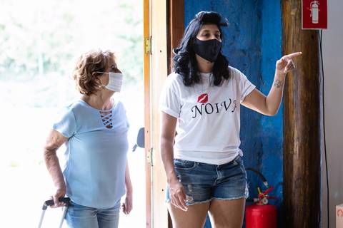 Foto por Mario Nakase, Casamento de Rita e Luidi, Casarão La Villa, Mogi das Cruzes, COVID 19, adienaocancele, making of da Noiva'