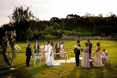 Casamento no Campo em Quarentena pelo COVID 19, Fotografia de Mario Nakase'