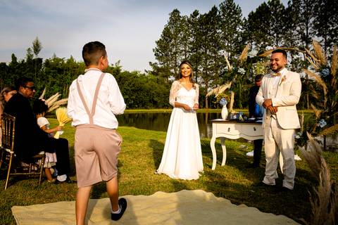 Casamento no Campo em Quarentena pelo COVID 19, Fotografia de Mario Nakase'