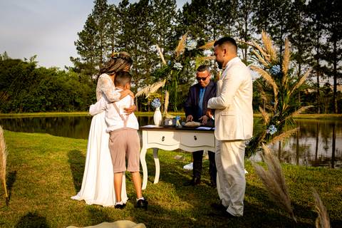 Casamento no Campo em Quarentena pelo COVID 19, Fotografia de Mario Nakase'