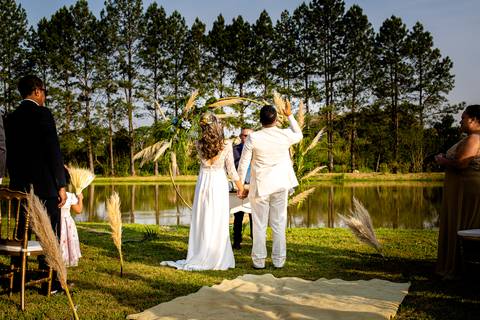 Casamento no Campo em Quarentena pelo COVID 19, Fotografia de Mario Nakase'