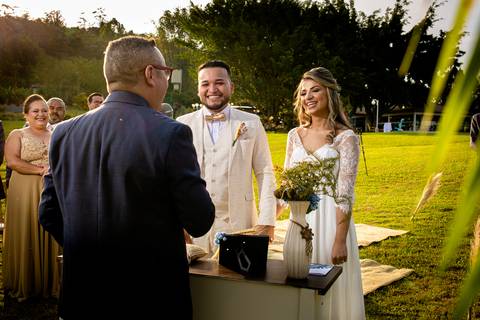 Casamento no Campo em Quarentena pelo COVID 19, Fotografia de Mario Nakase'