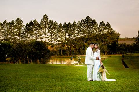 Casamento no Campo em Quarentena pelo COVID 19, Fotografia de Mario Nakase'