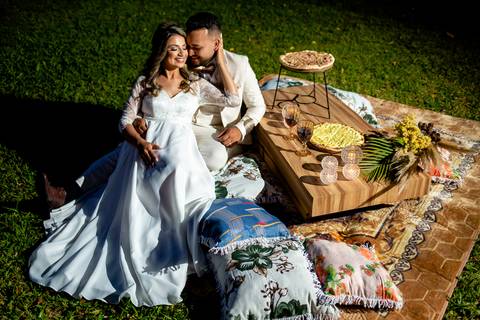 Casamento no Campo em Quarentena pelo COVID 19, Fotografia de Mario Nakase'