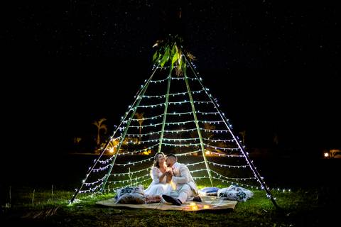 Casamento no Campo em Quarentena pelo COVID 19, Fotografia de Mario Nakase'