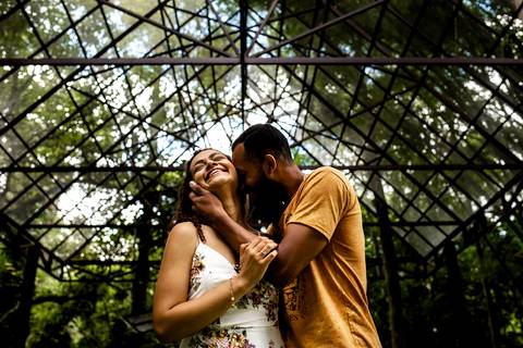 Ensaio de Pré Casamento da Fernanda e Rodrigo na Casa Giardino. Fotos de Mogi das Cruzes SP. Mogi das Cruzes'