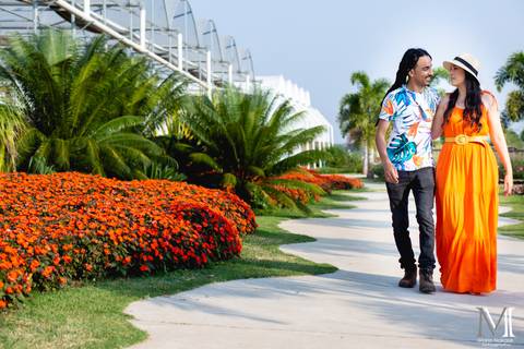 Ensaio de Pré Casamento em Holambra SP, Fotografia por Mario Nakase Fotografia'