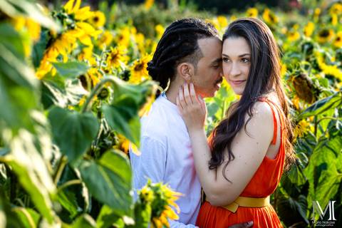 Ensaio de Pré Casamento em Holambra SP, Fotografia por Mario Nakase Fotografia'