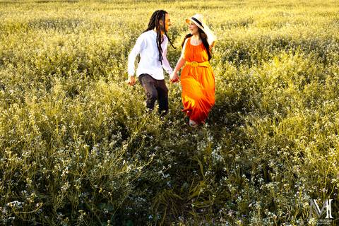 Ensaio de Pré Casamento em Holambra SP, Fotografia por Mario Nakase Fotografia'