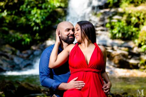 Fotografia de Pré Casamento em Cachoeira feita por Mario Nakase Fotografia'