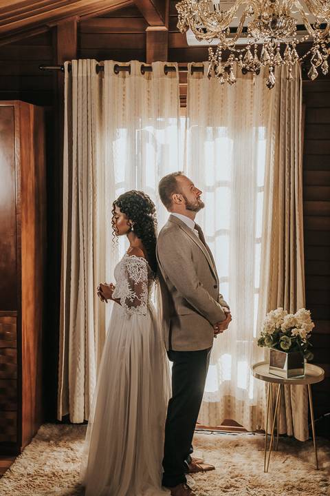 FIRST LOOK CASAMENTO'