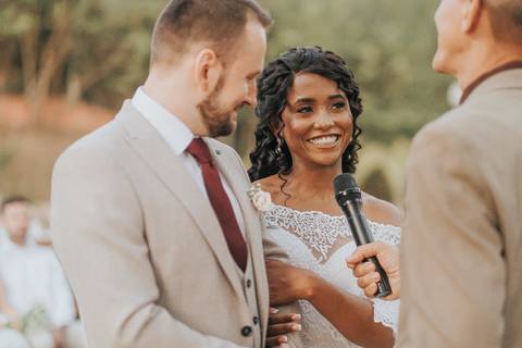 FOTOS CERIMONIA DE CASAMENTO SITIO CONTAGEM'