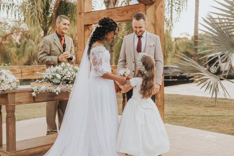 FOTOS CERIMONIA DE CASAMENTO SITIO CONTAGEM'