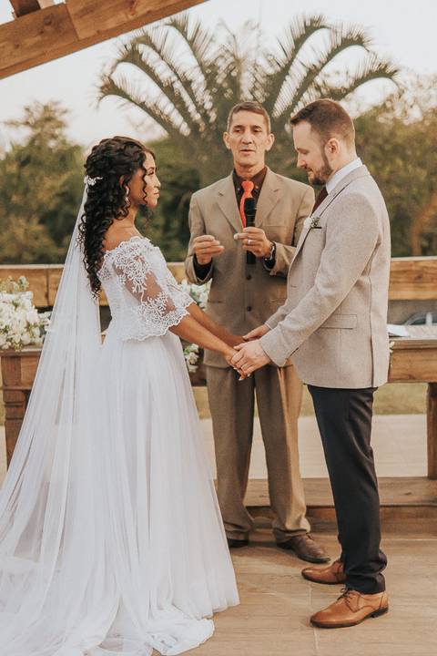 FOTOS CERIMONIA DE CASAMENTO SITIO CONTAGEM'