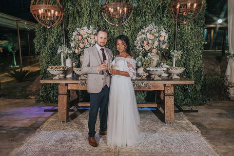 FOTOS MESA DO BOLO CASAMENTO SITIO EM CONTAGEM'