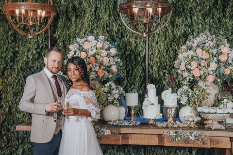 FOTOS MESA DO BOLO CASAMENTO SITIO EM CONTAGEM'