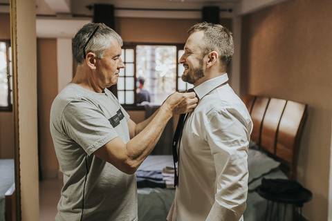 MAKING OF NOIVO COM PAI '