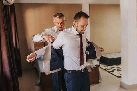 MAKING OF NOIVO COM PAI '