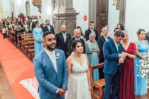 FOTOS CERIMONIA CASAMENTO IGREJA NOSSA SENHORA DO CARMO - PRAÇA MINAS '