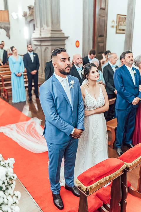 FOTOS CERIMONIA CASAMENTO IGREJA NOSSA SENHORA DO CARMO - PRAÇA MINAS '
