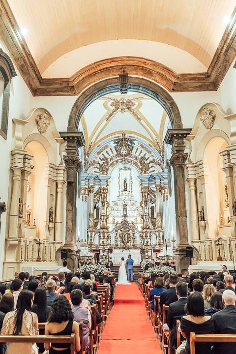 FOTOS CERIMONIA CASAMENTO IGREJA NOSSA SENHORA DO CARMO - PRAÇA MINAS '
