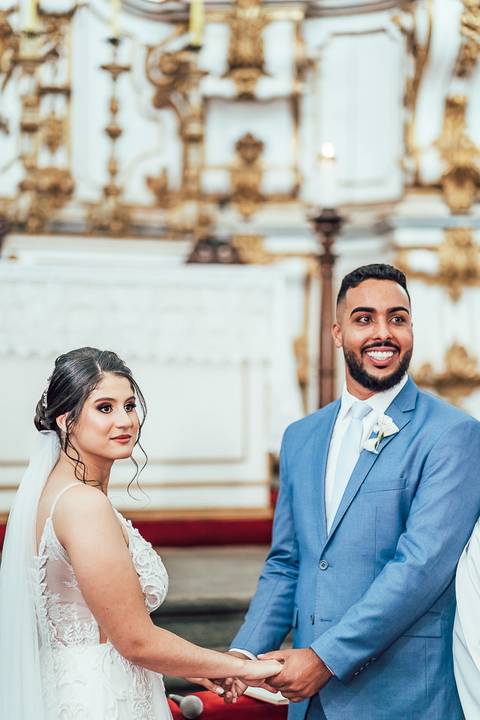 FOTOS CERIMONIA CASAMENTO IGREJA NOSSA SENHORA DO CARMO - PRAÇA MINAS '