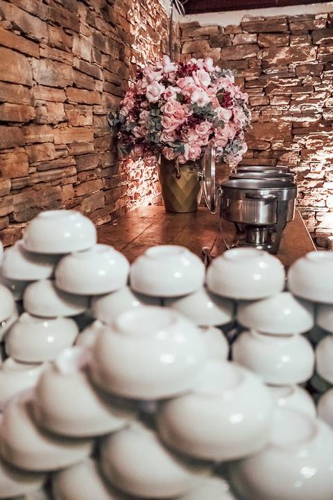 FOTOS DECORAÇÃO FESTA CASAMENTO CASA DO LAGO/MARIANA - MG '