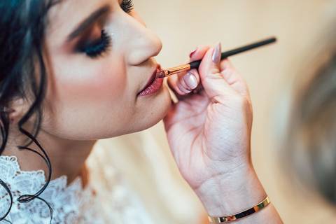 FOTOS MAKING OF NOIVA SALÃO LABELA - MARIANA/MG'