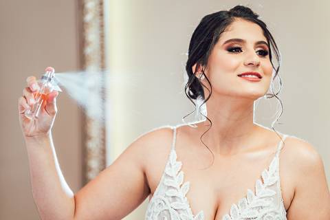 FOTOS MAKING OF NOIVA SALÃO LABELA'