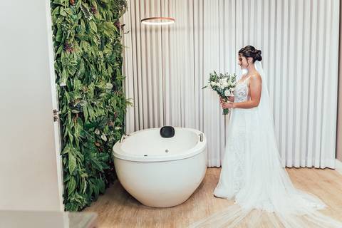 FOTOS MAKING OF NOIVA SALÃO LABELA'