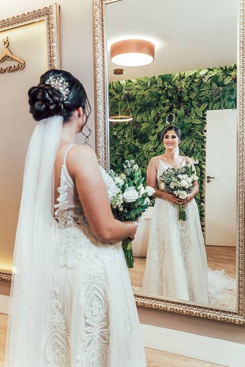 FOTOS MAKING OF NOIVA SALÃO LABELA'