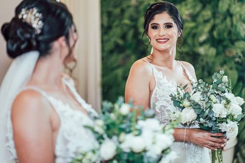 FOTOS MAKING OF NOIVA SALÃO LABELA'