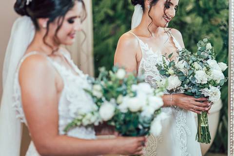 FOTOS MAKING OF NOIVA SALÃO LABELA'