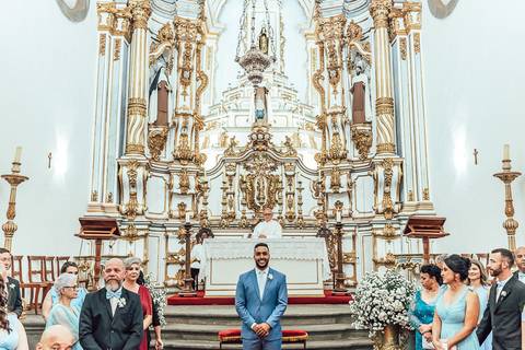 CASAMENTO IGREJA NOSSA SENHORA DO CARMO - PRAÇA MINAS GERAIS'