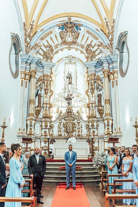 CASAMENTO IGREJA NOSSA SENHORA DO CARMO - PRAÇA MINAS GERAIS'