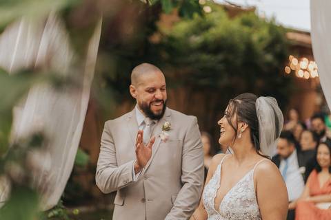 fotos cerimonia casamento monarca casarão'