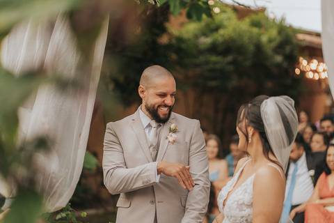 fotos cerimonia casamento monarca casarão'