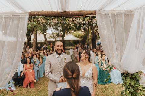 fotos cerimonia casamento monarca casarão'