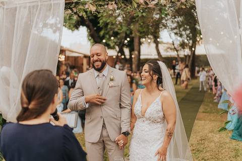 fotos cerimonia casamento monarca casarão'