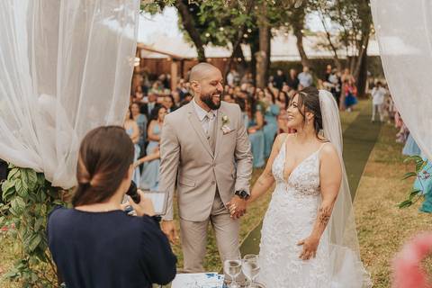 fotos cerimonia casamento monarca casarão'