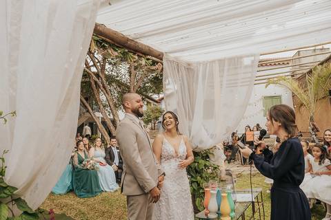 fotos cerimonia casamento monarca casarão'