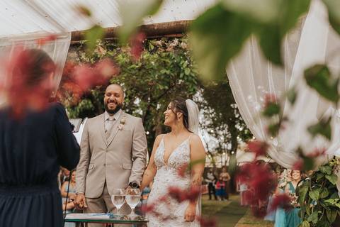 fotos cerimonia casamento monarca casarão'