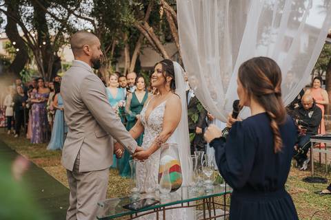 fotos cerimonia  casamento belo horizonte'