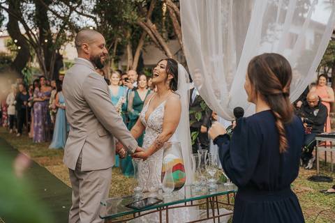 fotos cerimonia  casamento belo horizonte'