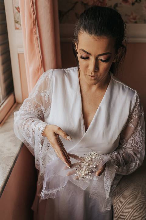 fotos making of noiva monarca casarão'