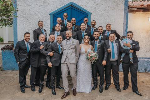 fotos casamento padrinhos monarca casarão'